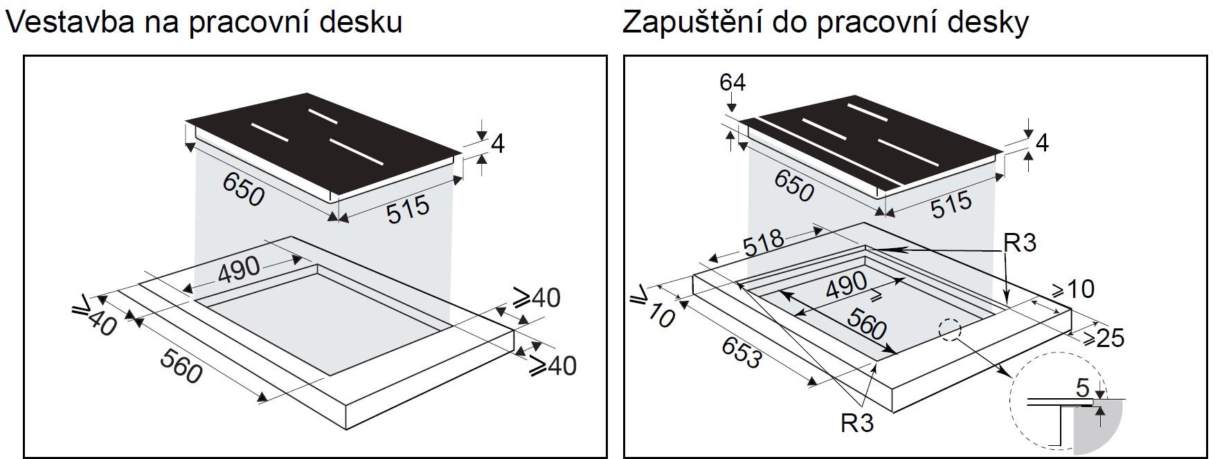 Obrázek DESKA INDUKČNÍ DPI4441BT