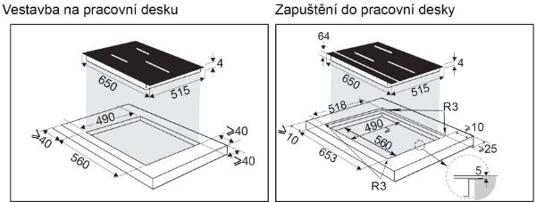 Obrázek DESKA INDUKČNÍ DPI4441BT
