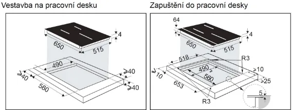 Obrázek DESKA INDUKČNÍ DPI4441BT