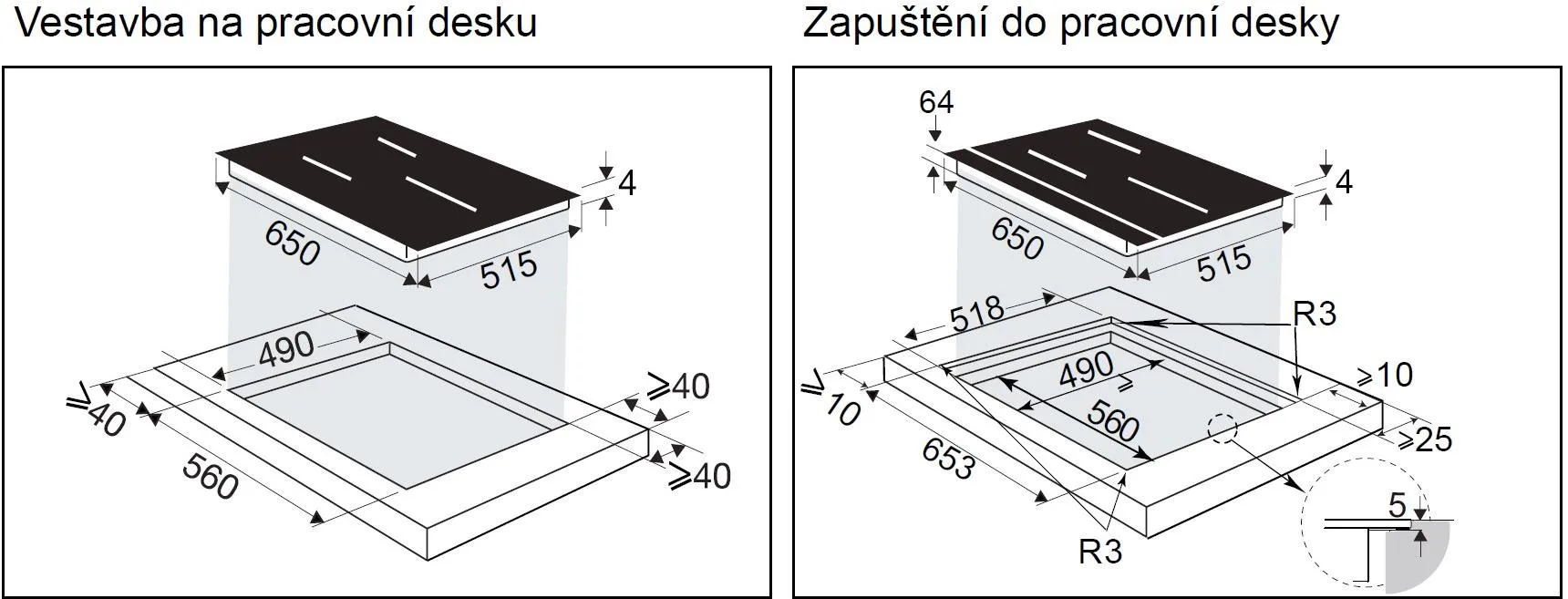 Obrázek DESKA INDUKČNÍ DPI4442B