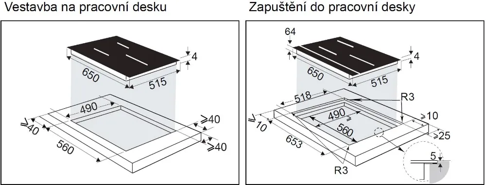 Obrázek DESKA INDUKČNÍ DPI4442B