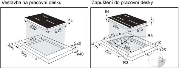 Obrázek DESKA INDUKČNÍ DPI4442B