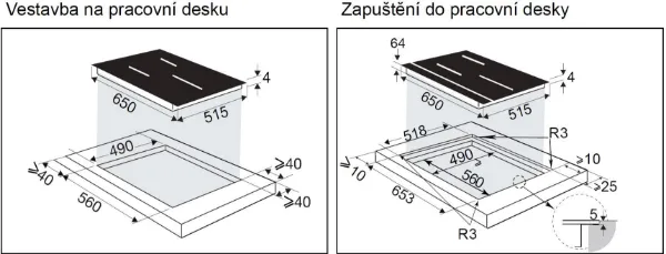 Obrázek DESKA INDUKČNÍ DPI4442B