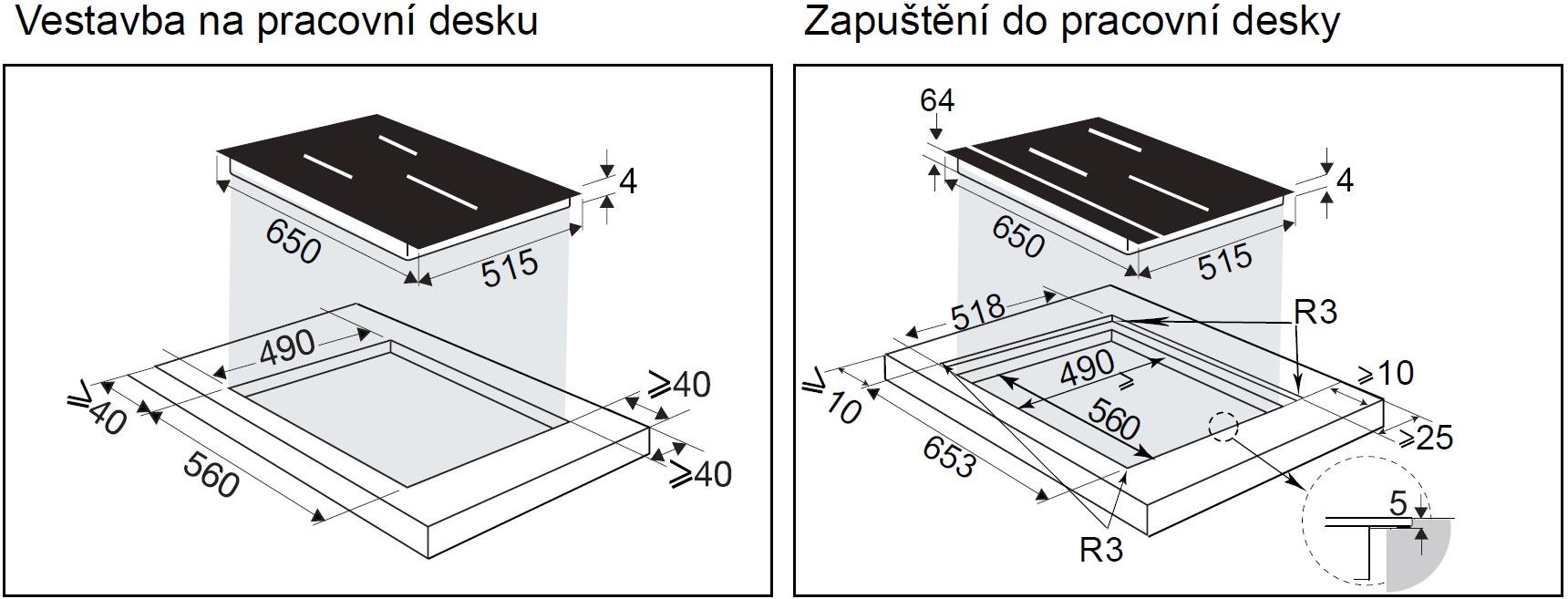 Obrázek DESKA INDUKČNÍ DPI4431B