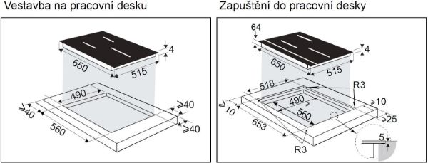 Obrázek DESKA INDUKČNÍ DPI4431B