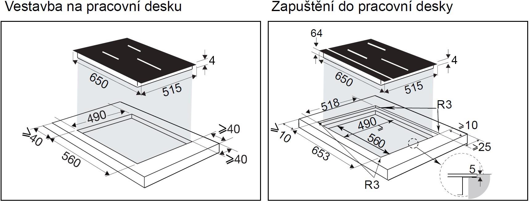 Obrázek DESKA INDUKČNÍ DPI4432B