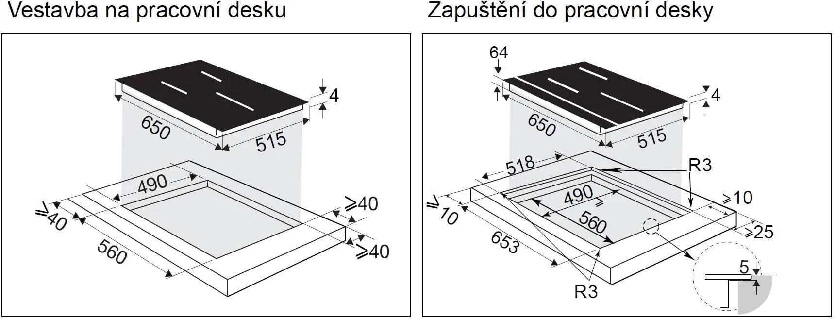 Obrázek DESKA INDUKČNÍ DPI4432B