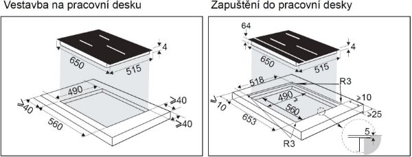 Obrázek DESKA INDUKČNÍ DPI4432B