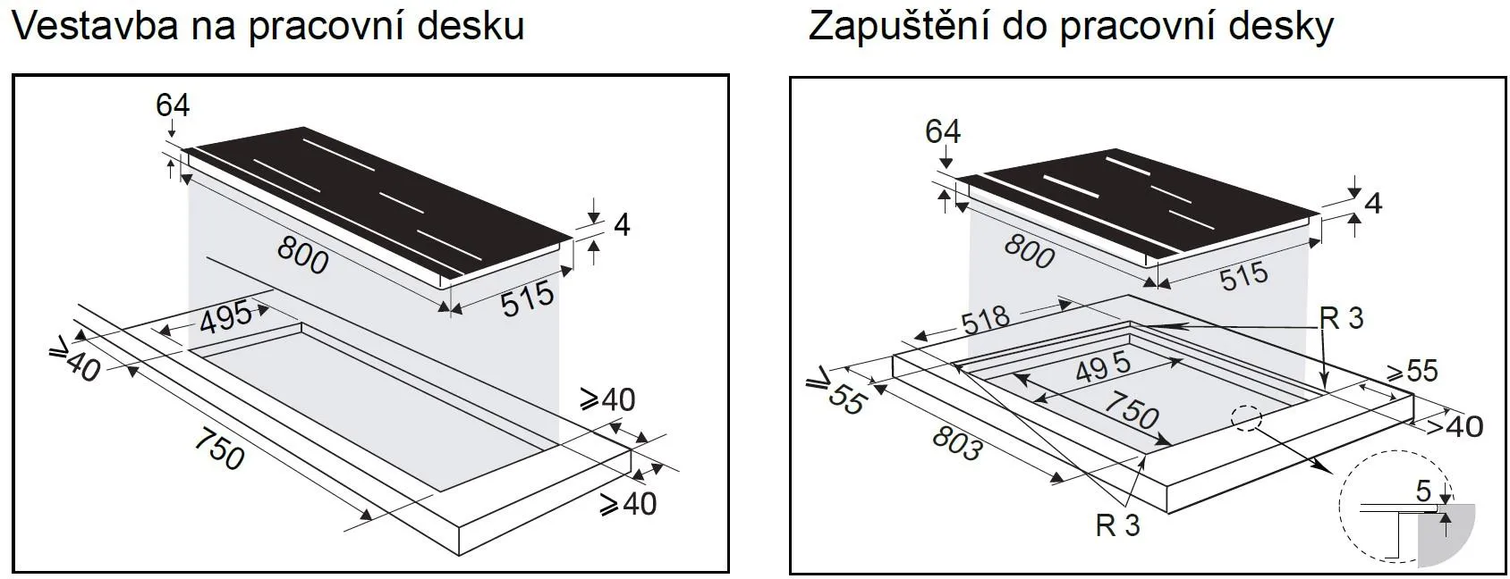 Obrázek DESKA INDUKČNÍ DPI4831BT