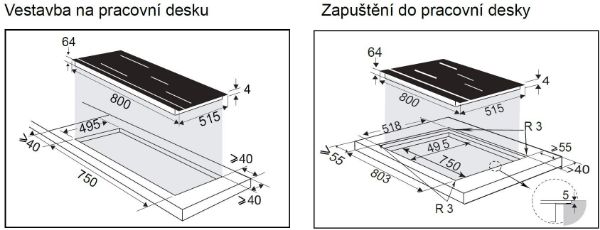 Obrázek DESKA INDUKČNÍ DPI4831BT