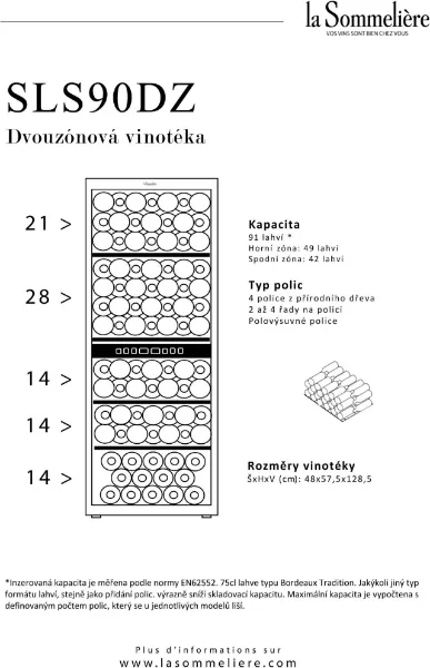 Obrázek VINOTÉKA SLS90DZ