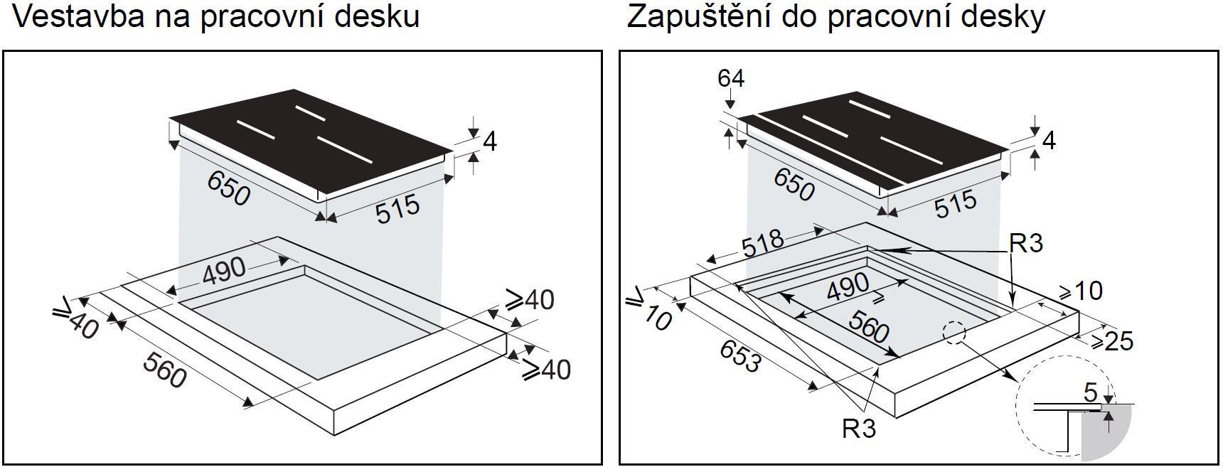 Obrázek DESKA INDUKČNÍ DPI4400B