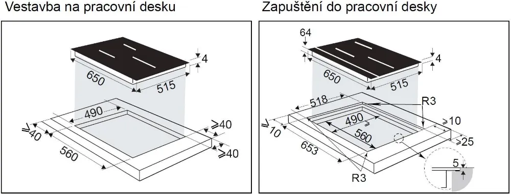 Obrázek DESKA INDUKČNÍ DPI4400B