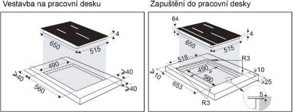 Obrázek DESKA INDUKČNÍ DPI4400B