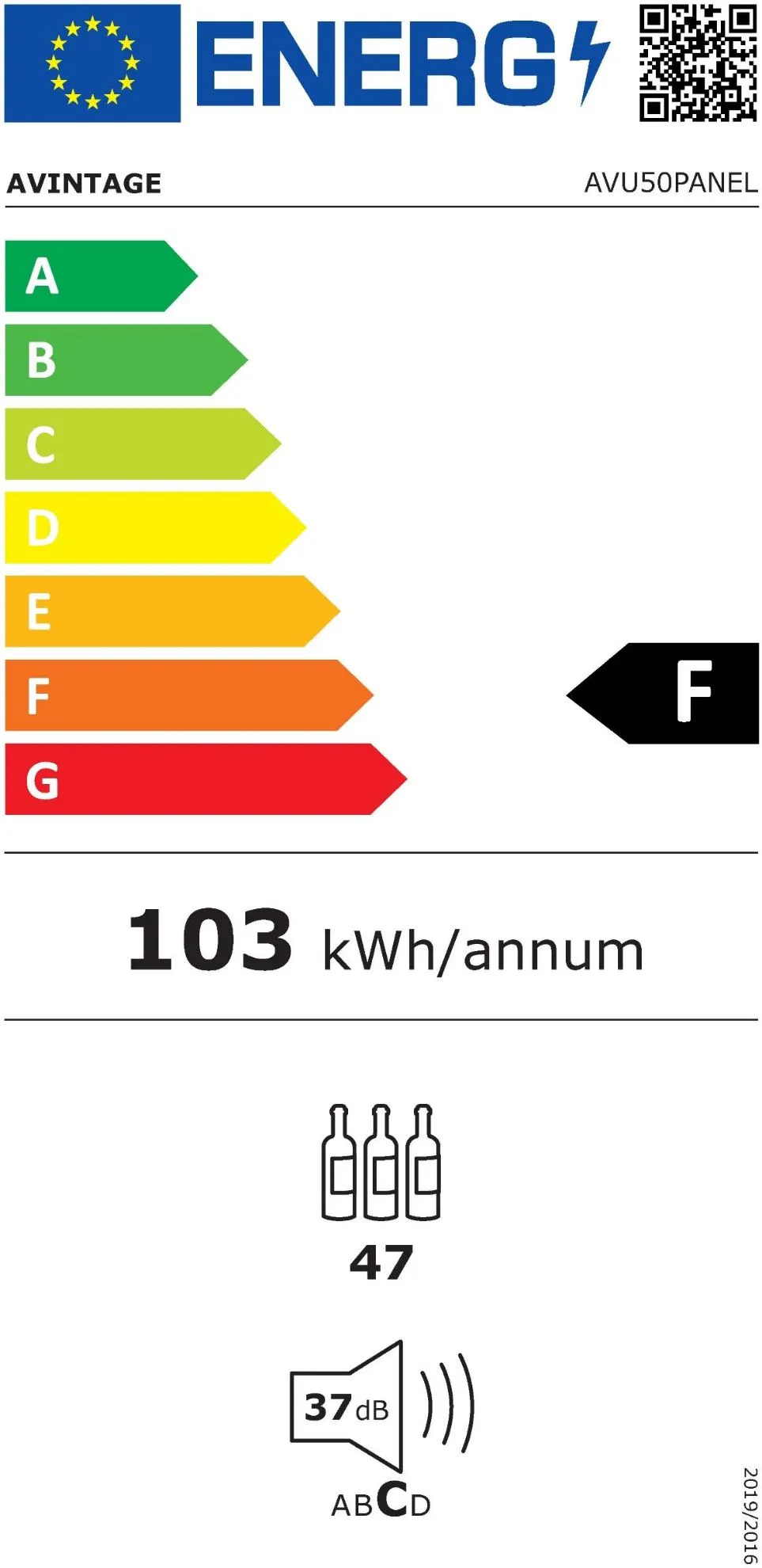 Obrázek VINOTÉKA AVU50PANEL