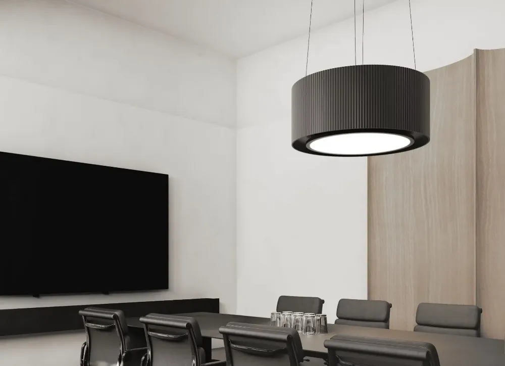 Obrázek ODSAVAČ OSTRŮVKOVÝ MONO LIGHT 80 BLACK CDW8001C