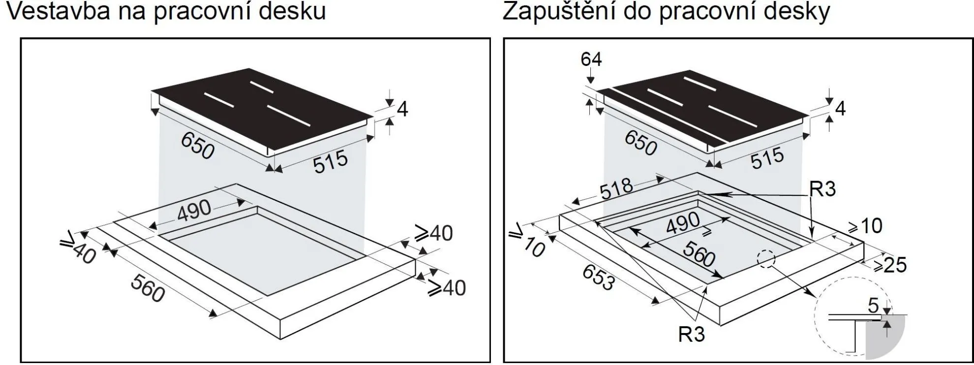 Obrázek DESKA INDUKČNÍ DPI4431XT