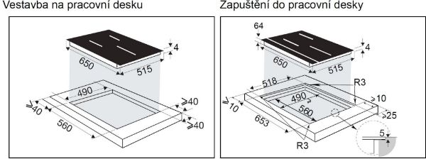 Obrázek DESKA INDUKČNÍ DPI4431XT