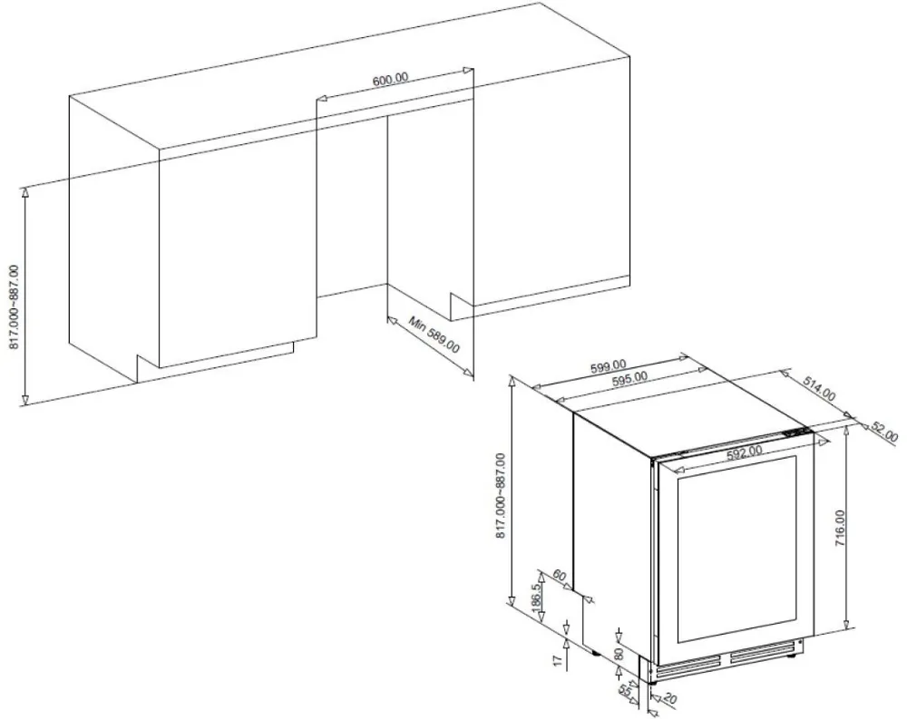 Obrázek VINOTÉKA AVU50PANEL