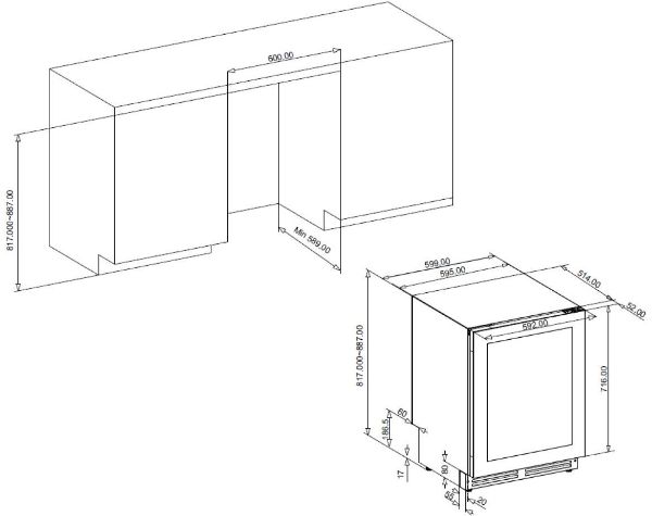 Obrázek VINOTÉKA AVU50PANEL