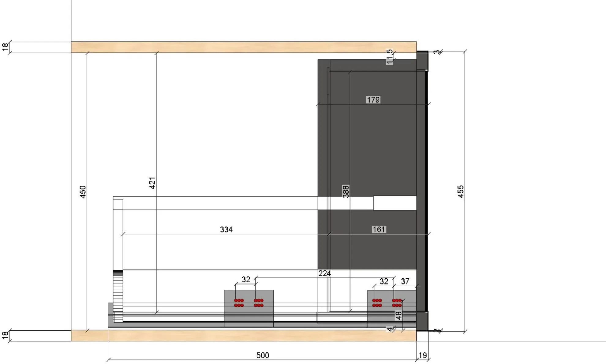 Obrázek CoffeeCase KFB03XB 27,0 x 37,5 cm