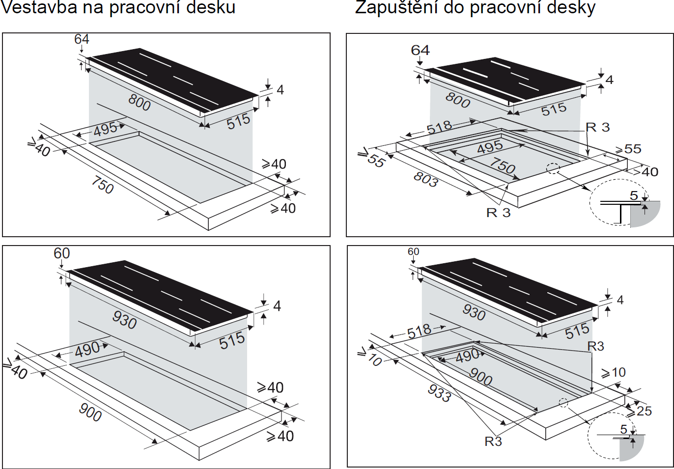 Obrázek DESKA INDUKČNÍ DPI4831W