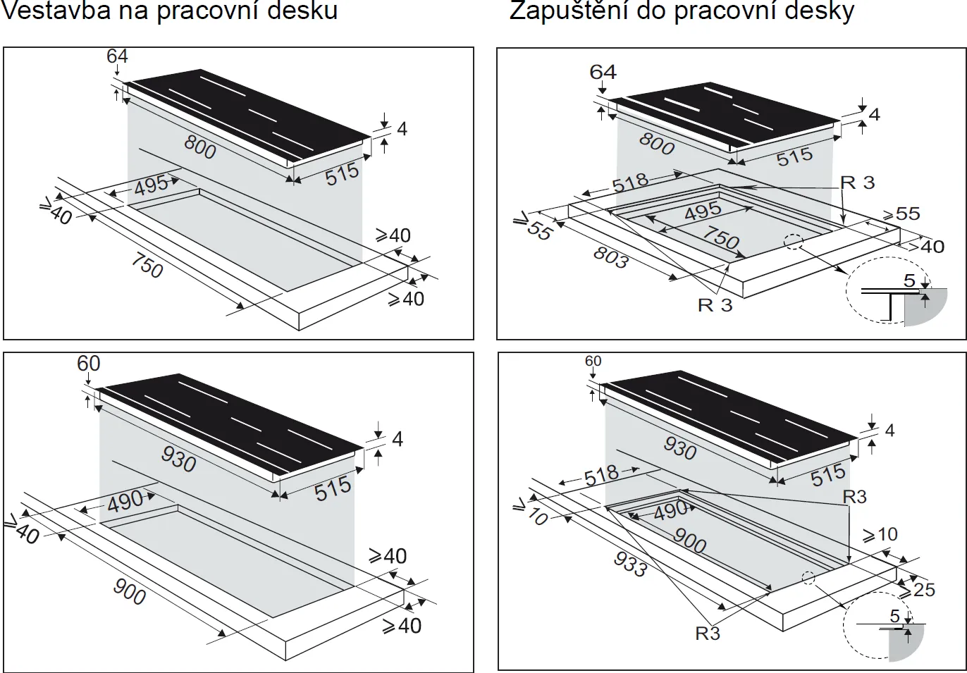 Obrázek DESKA INDUKČNÍ DPI4831W