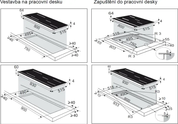 Obrázek DESKA INDUKČNÍ DPI4831W