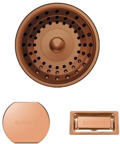 Obrázek Viditelné části v barevném provedení Copper brushed / 400051COB