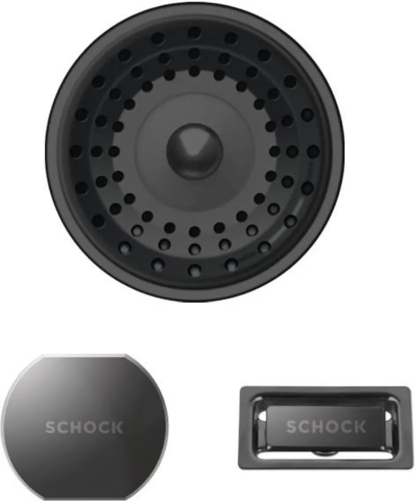 Viditelné části v barevném provedení Gunmetal brushed / 400051GUB