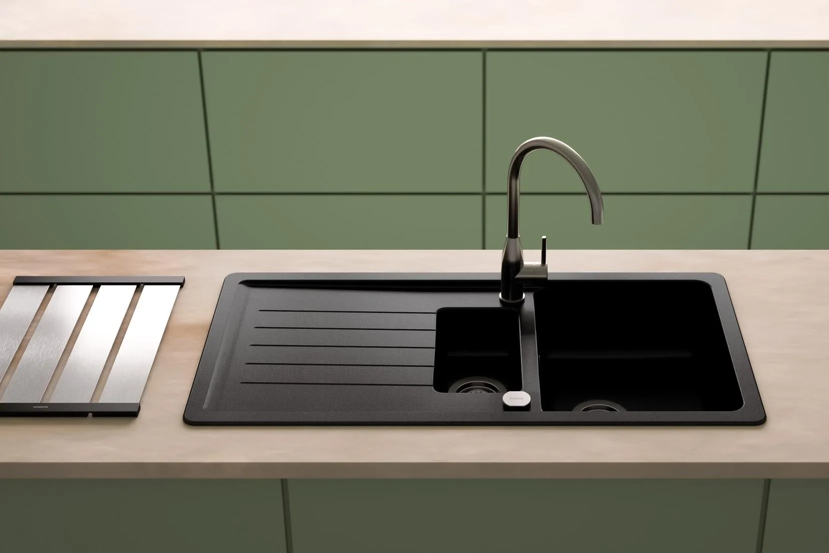 Obrázek Viditelné části v barevném provedení Gunmetal brushed / 400065GUB