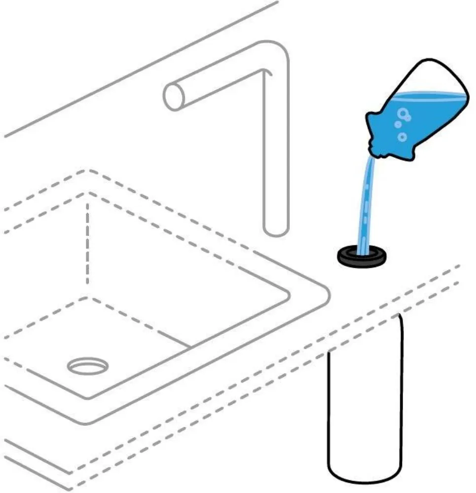 Obrázek Dávkovač saponátu SAMO L Nerez