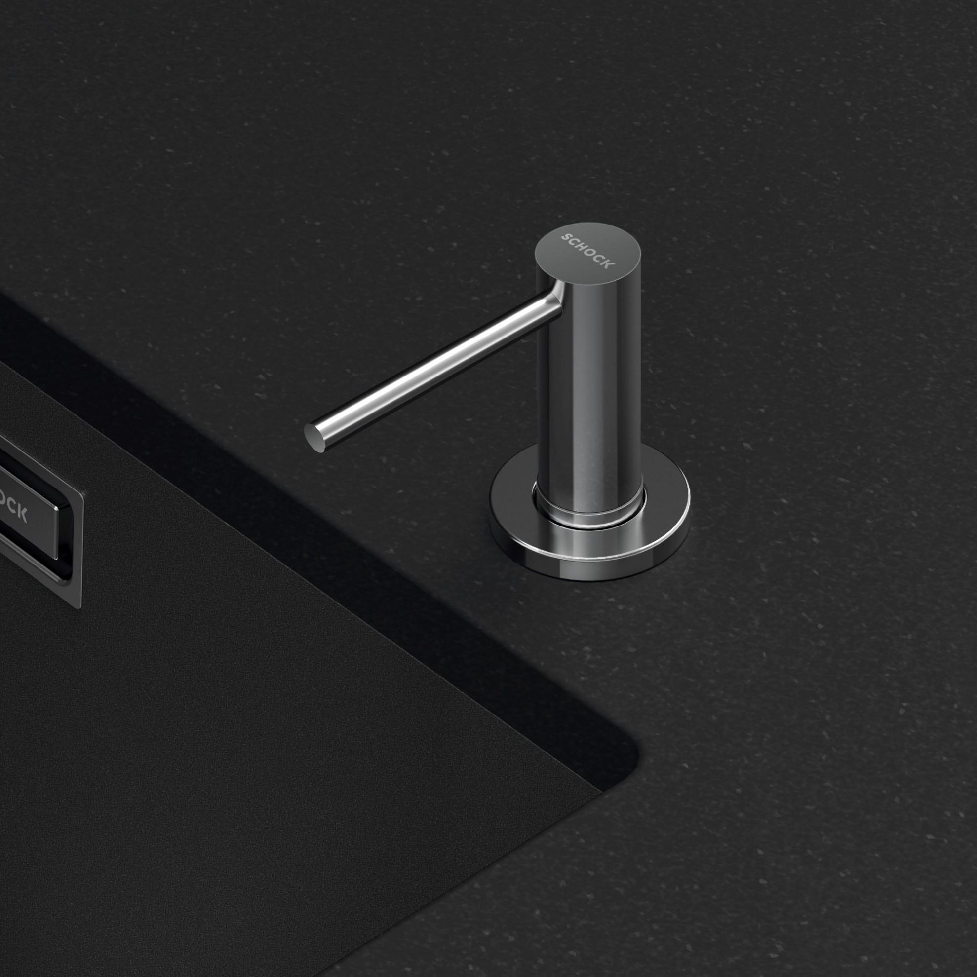 Obrázek Dávkovač saponátu SAMO L Gunmetal brushed