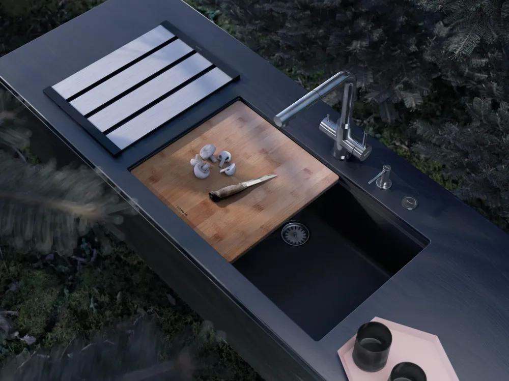 Obrázek Dávkovač saponátu SAMO L Gunmetal brushed