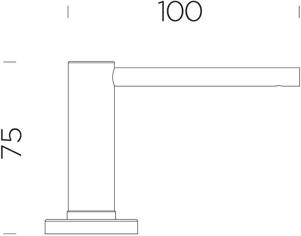 Obrázek Dávkovač saponátu SAMO L White Gold