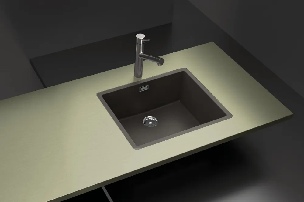 Obrázek Dřez GREENWICH N-100L Berry (spodní uložení)