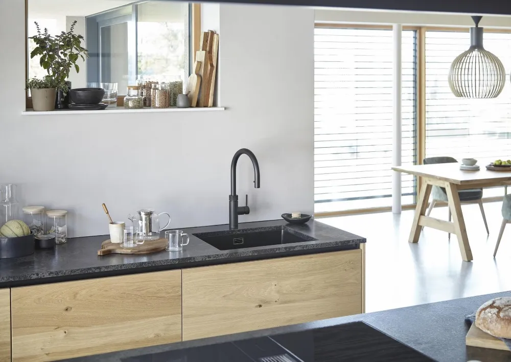 Obrázek Dřez GREENWICH N-100L Berry (spodní uložení)