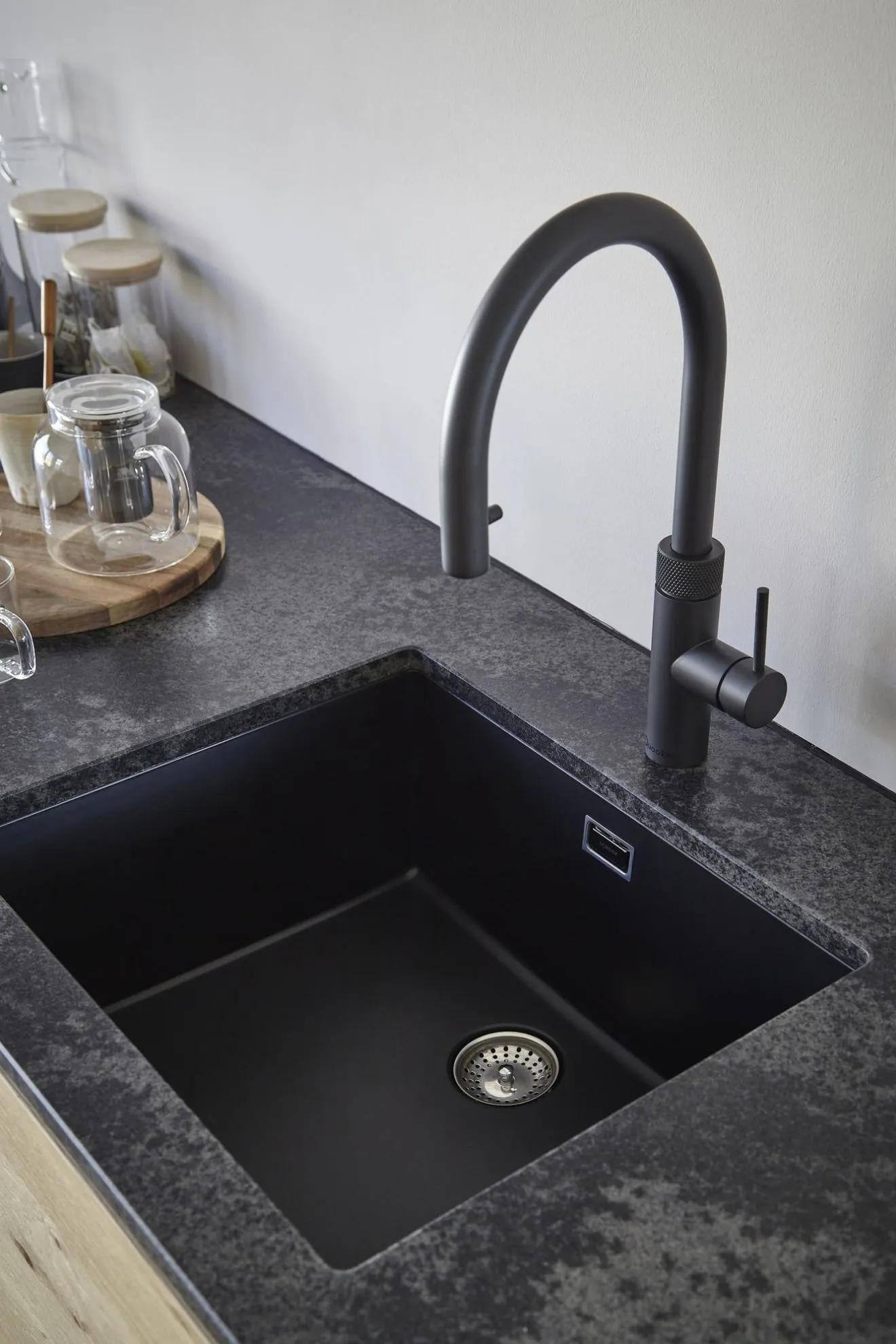 Obrázek Dřez GREENWICH N-100L Berry (spodní uložení)