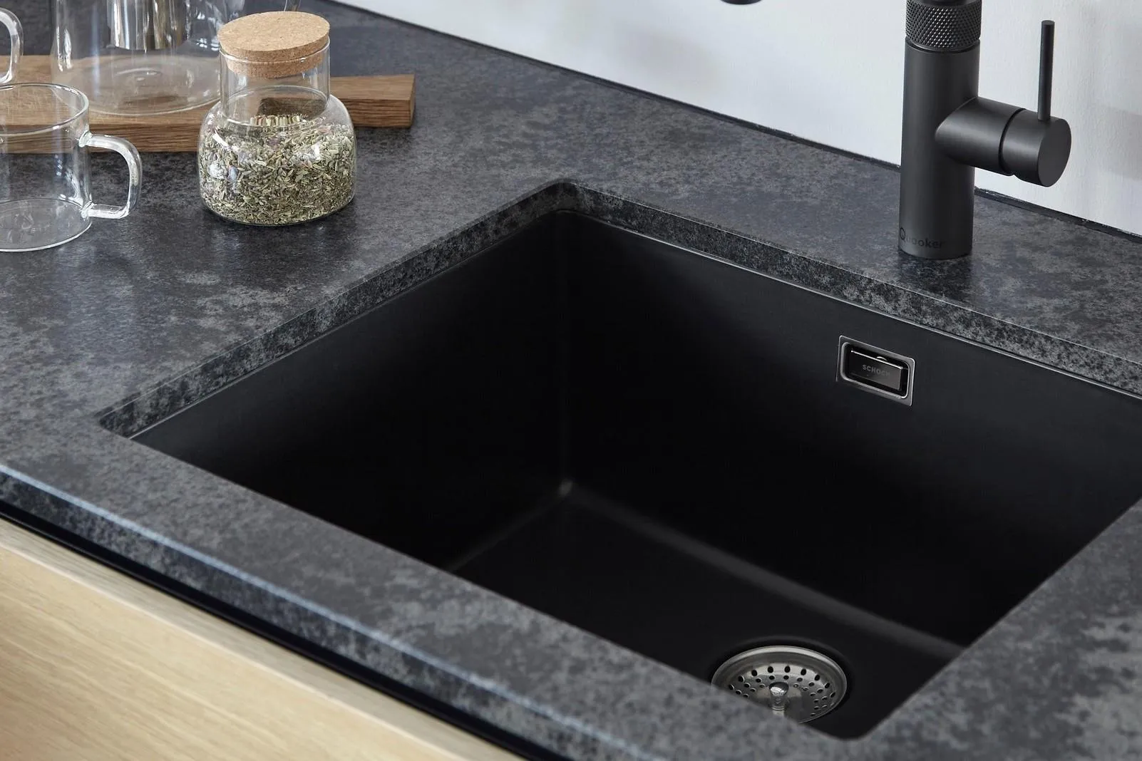 Obrázek Dřez GREENWICH N-100L Berry (spodní uložení)