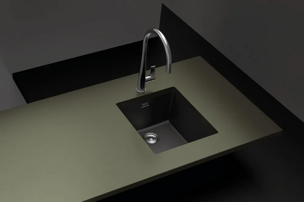 Obrázek Dřez GREENWICH N-100S Stone (do roviny)