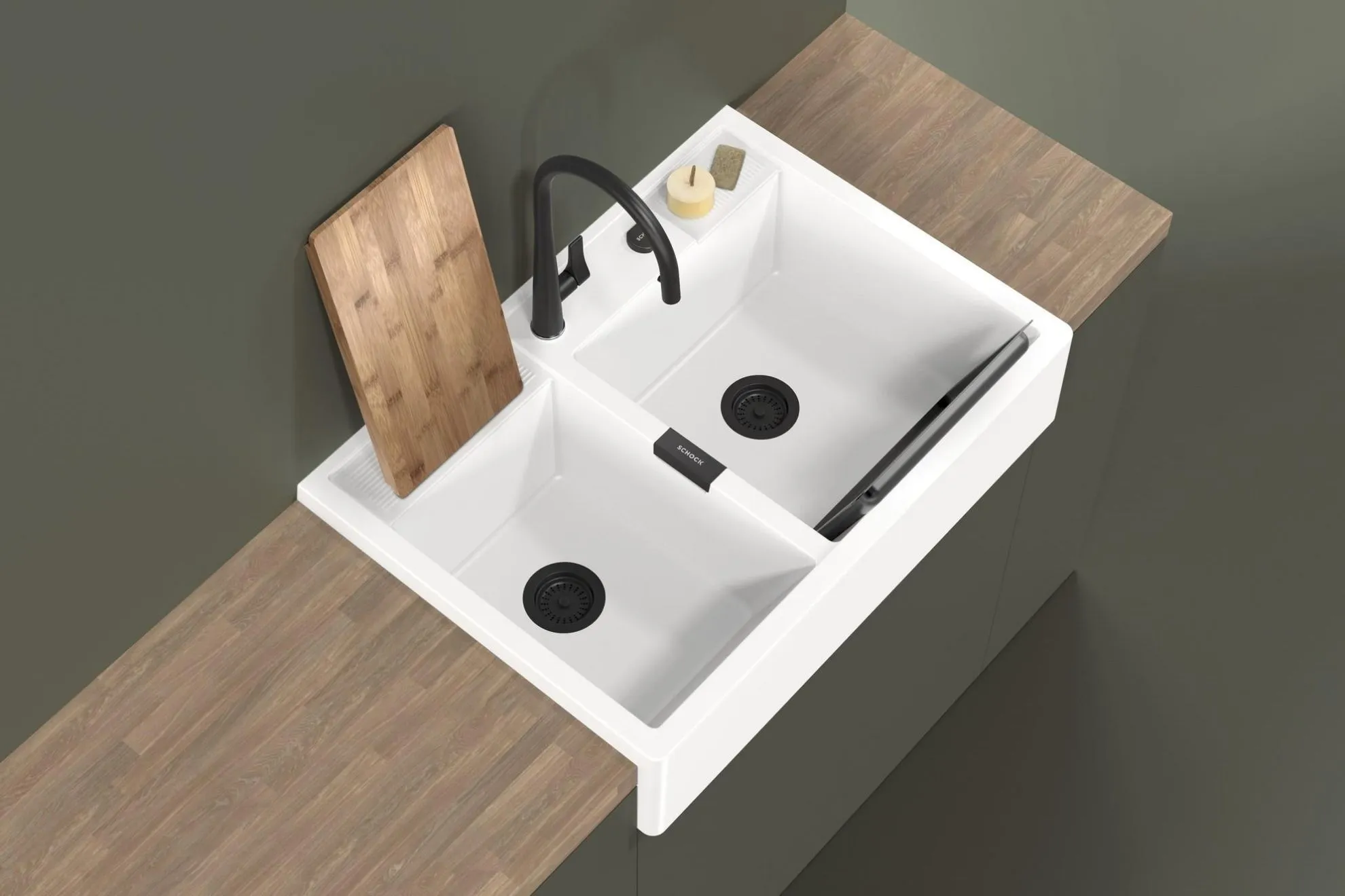 Obrázek Dřez KALLIO M-175 Ivy Modulární uložení