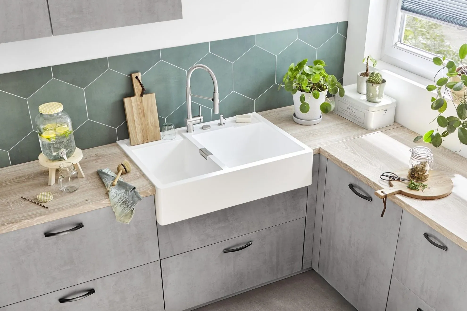 Obrázek Dřez KALLIO M-175 Ivy Modulární uložení