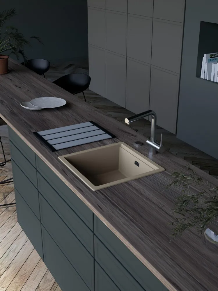 Obrázek Dřez KIRUNA N-100 Ivy Horní uložení