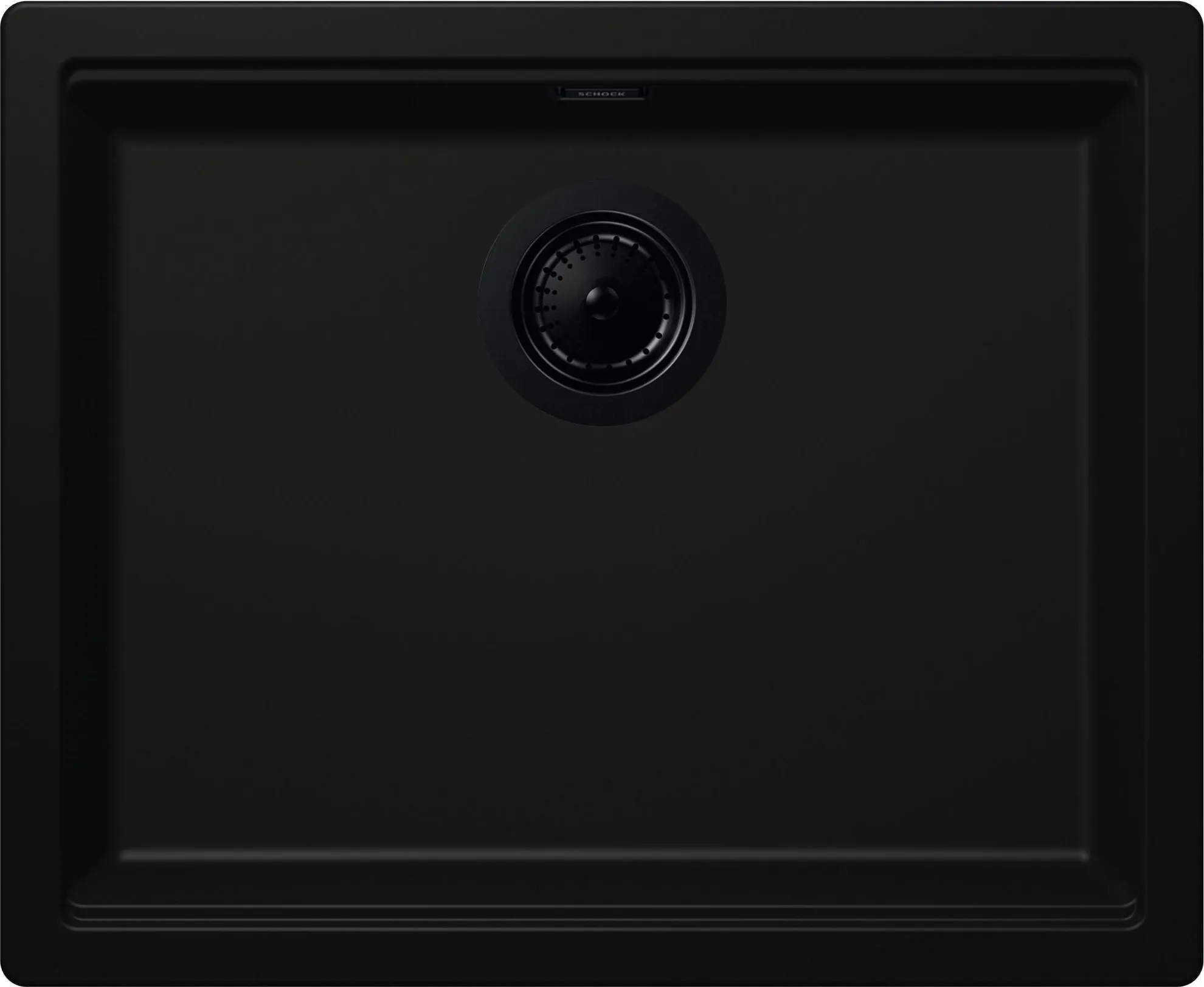 Obrázek Dřez KIRUNA N-100L AllBlack Night Uložení do roviny