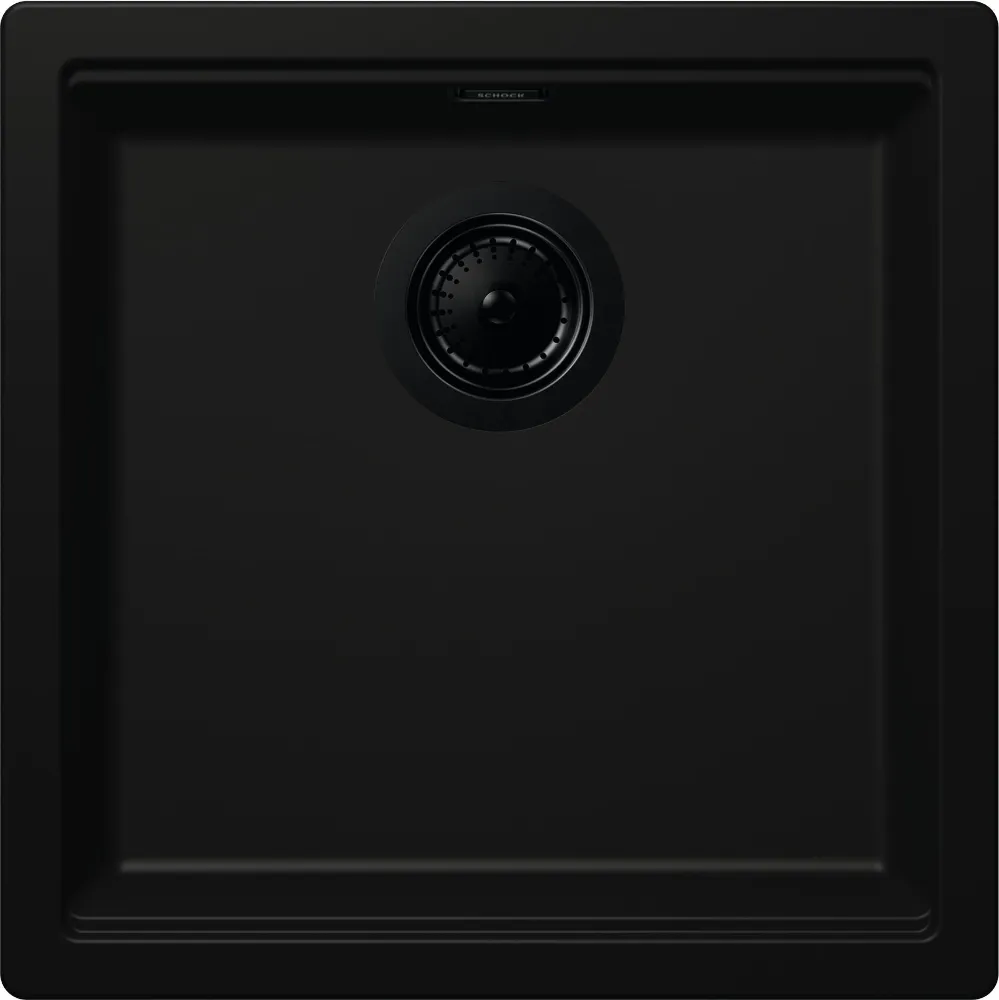 Dřez KIRUNA N-100 AllBlack Night Spodní uložení