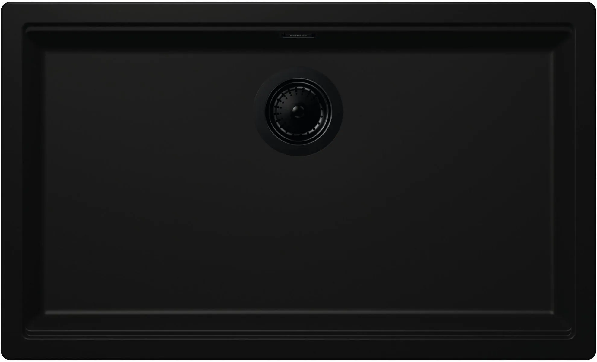 Obrázek Dřez KIRUNA N-100XL AllBlack Night Spodní uložení