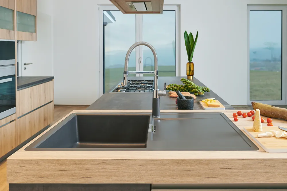 Obrázek Dřez MONO D-100L Ivy Horní uložení