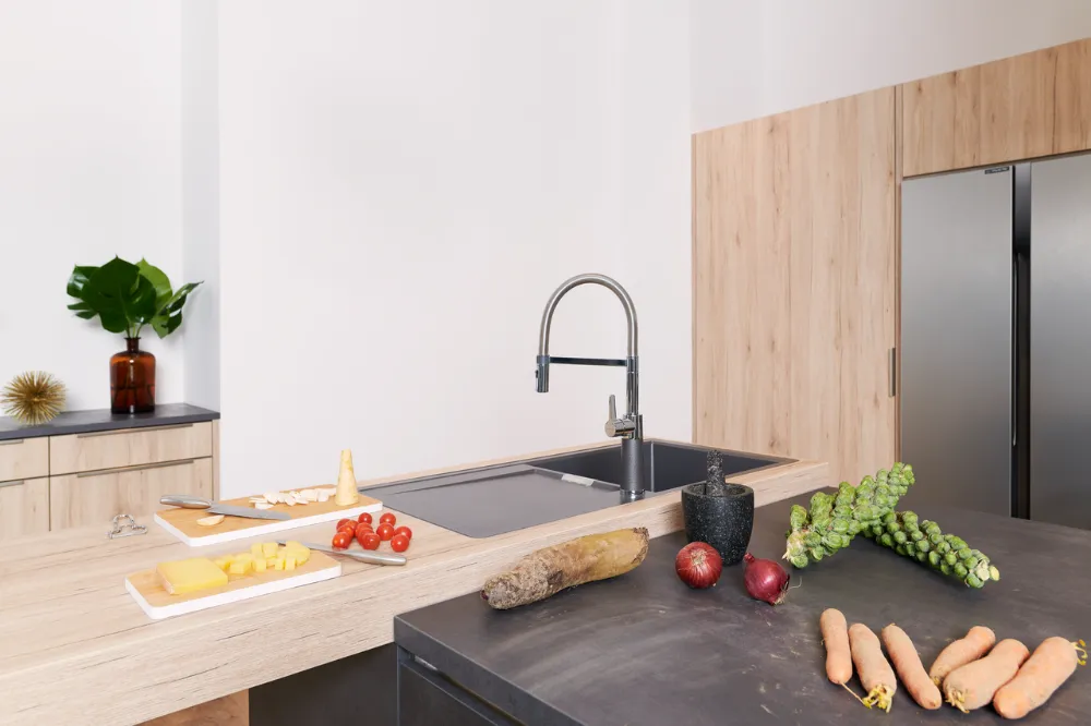 Obrázek Dřez MONO D-100L Berry Spodní uložení