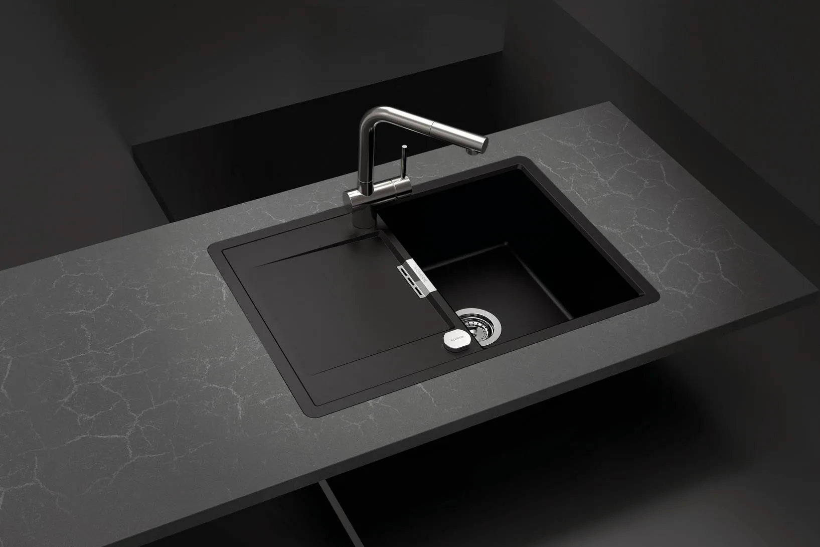 Obrázek Dřez MONO D-100S Silverstone Uložení do roviny