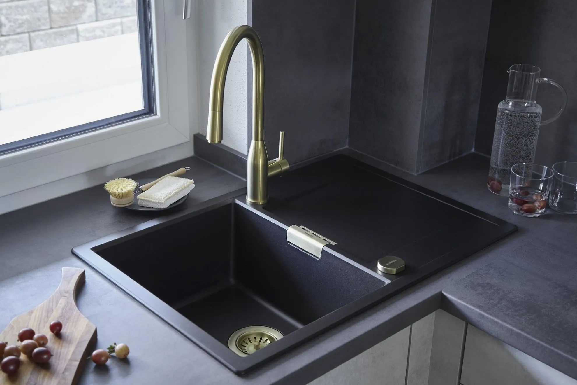 Obrázek Dřez MONO D-100S Silverstone Uložení do roviny